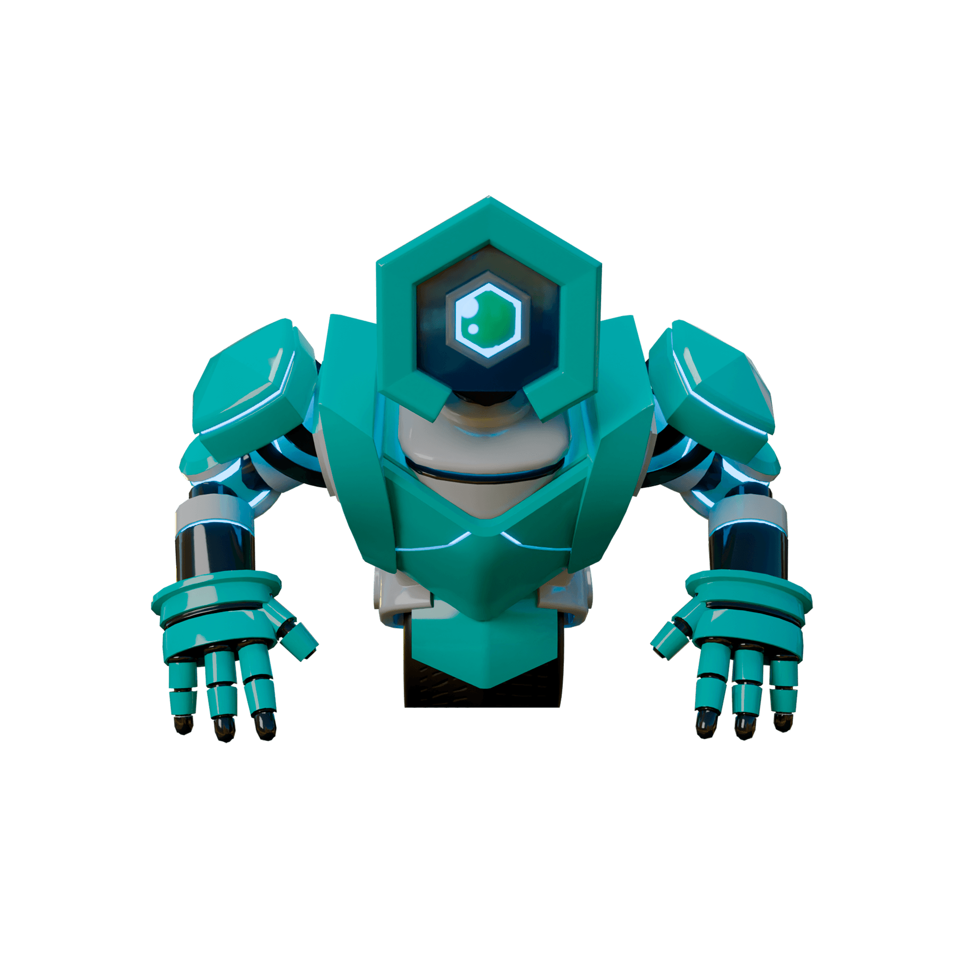 Картинка фирменного помощника (робота) CleverCargo